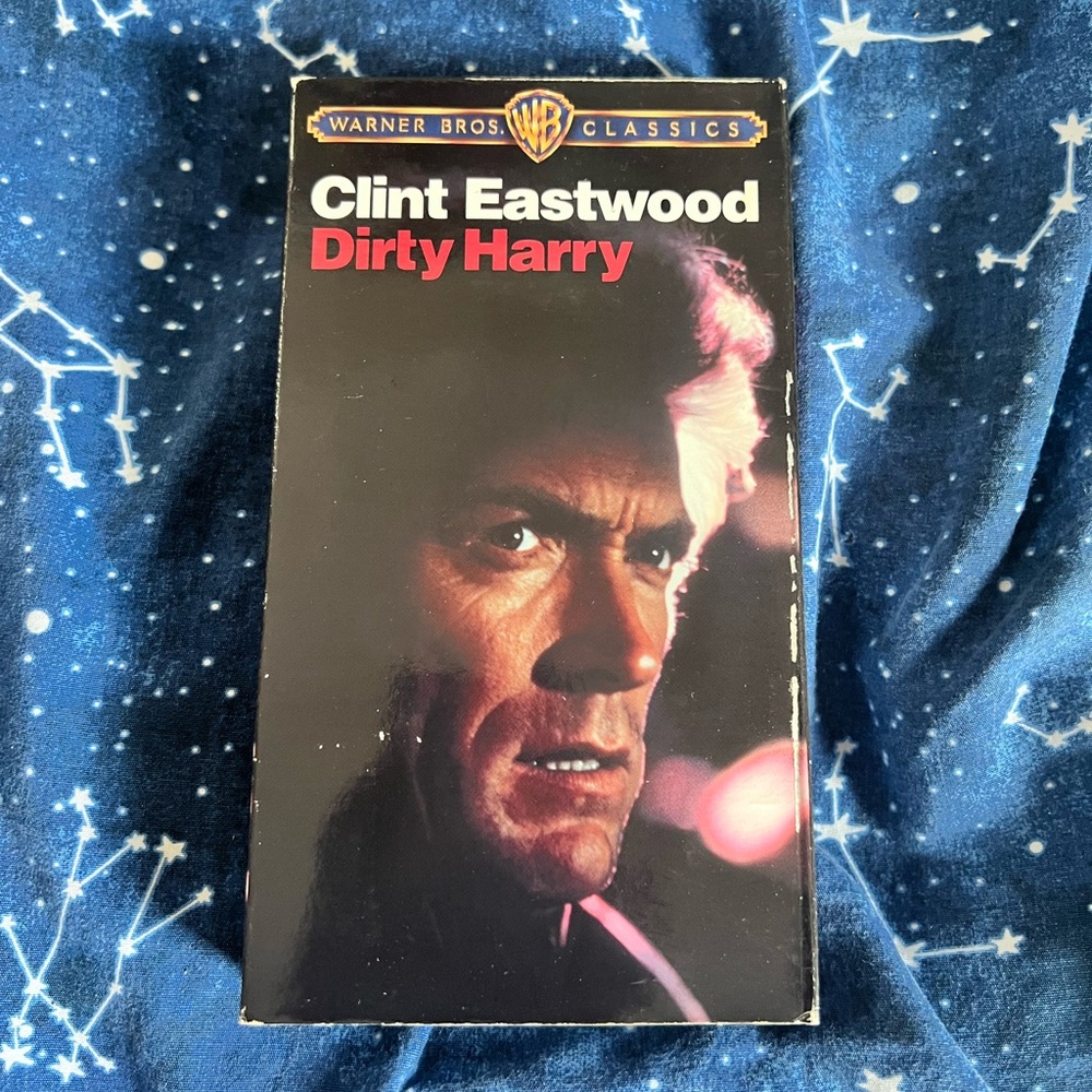 Clint Eastwood Dirty Harry VHS Tape